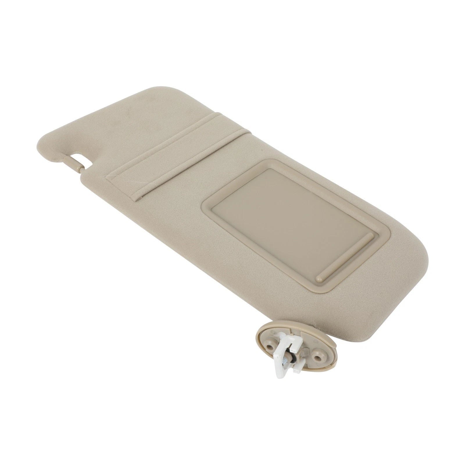 Left Driver Side Sun Visor for Toyota Venza (2009–2016) - Ivory Beige Tan