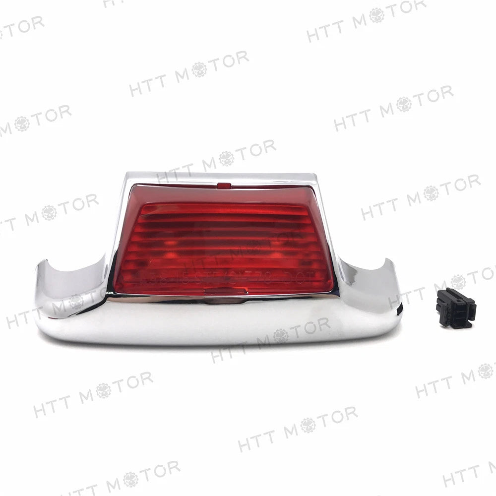 Rear Red LED Fender Tips Lights for Harley Touring Softail (1980–2008)
