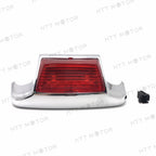 Rear Red LED Fender Tips Lights for Harley Touring Softail (1980–2008)