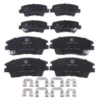 Set of 4 Ceramic Brake Pads for Hyundai Tucson Kia Sportage (2016–2021)