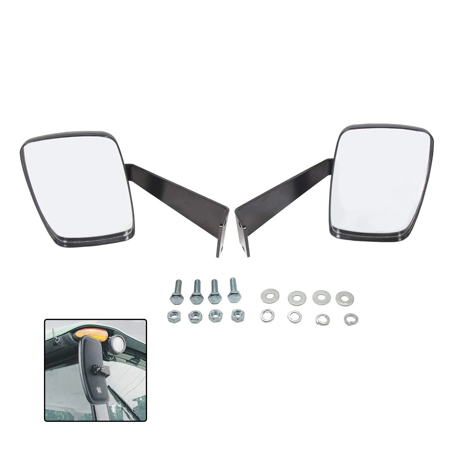 Set of 2 Value Mirrors for John Deere 5000 & 6000 Series (DM2455000)
