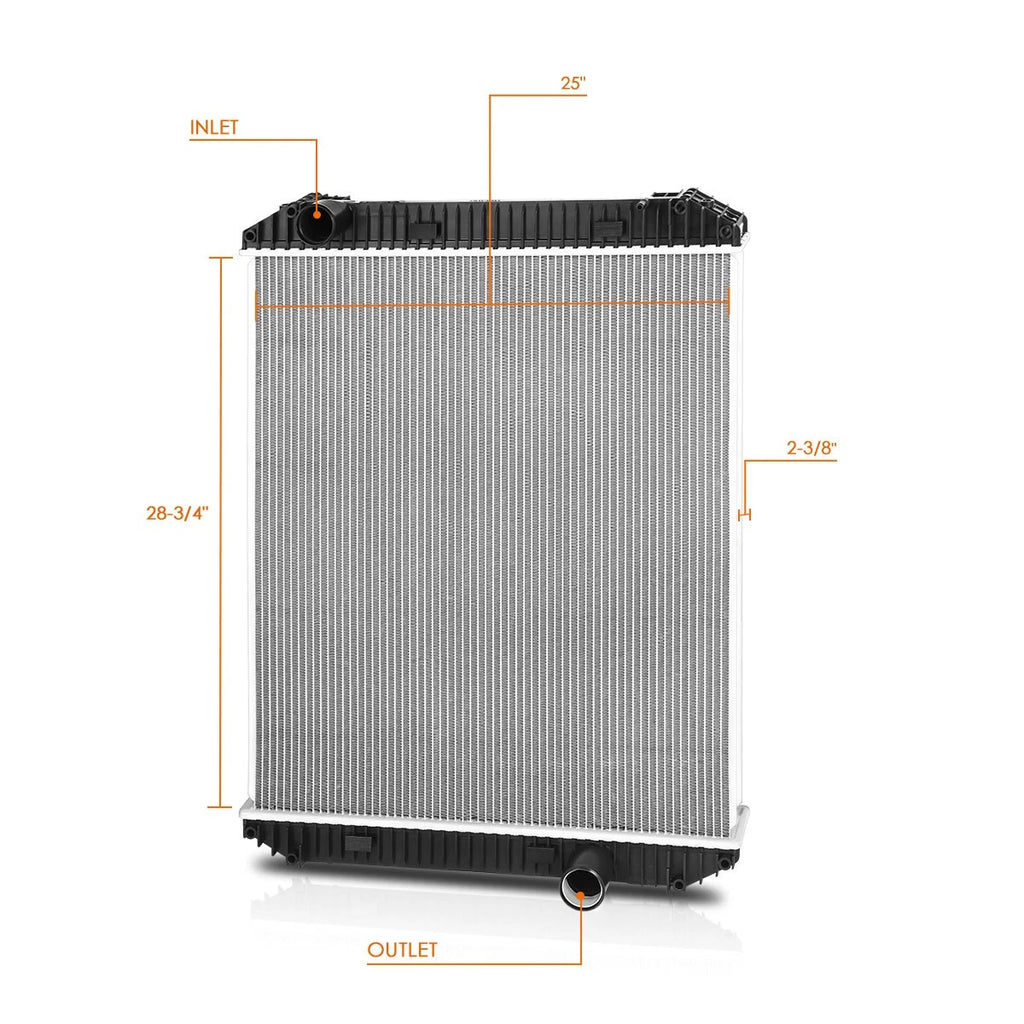 3-Row Radiator for Freightliner FLD FL/Sterling Truck Acterra 5500-8500 (2001–2007)