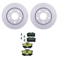 Hella Rear Rotors & Low-Met Disc Brake Pad Kit for Audi S4 (2000–2002)