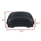 Matte Chopped Trunk Pad Mount Rack for Harley Touring Electra Glide (2009–2013)
