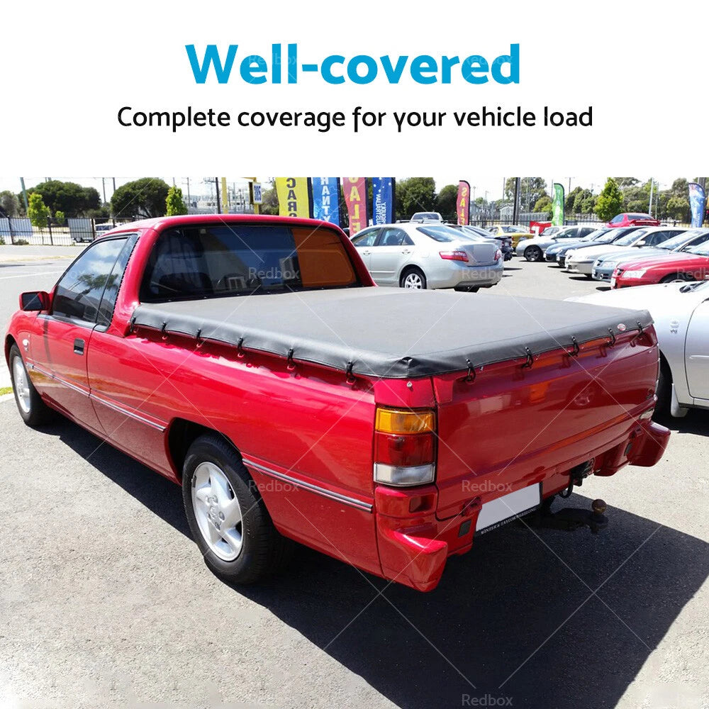 Tonneau Cover Black Tarp for Holden Commodore Ute (1990–2001)
