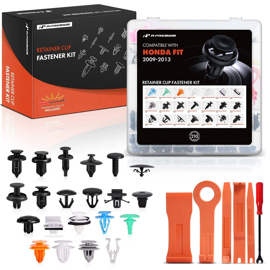 210Pcs Trim Clip Retainer Kit for Honda Fit (2009–2013)