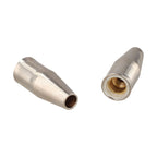 2X Copper Base Mig Welding Nozzles 0.4 Inch Orifice for Welding and Cutting