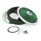 High Flow Air Cleaner with Chrome Lid for SBC BBC (14"x3")