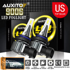 2X 9006 HB4 LED Fog Light Bulbs for RAM 2500 3500 2013–2015 RAM 1500 2013–2014