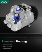 AC Compressor for BMW 328i xDrive (2012–2013), X3 (2006–2010)