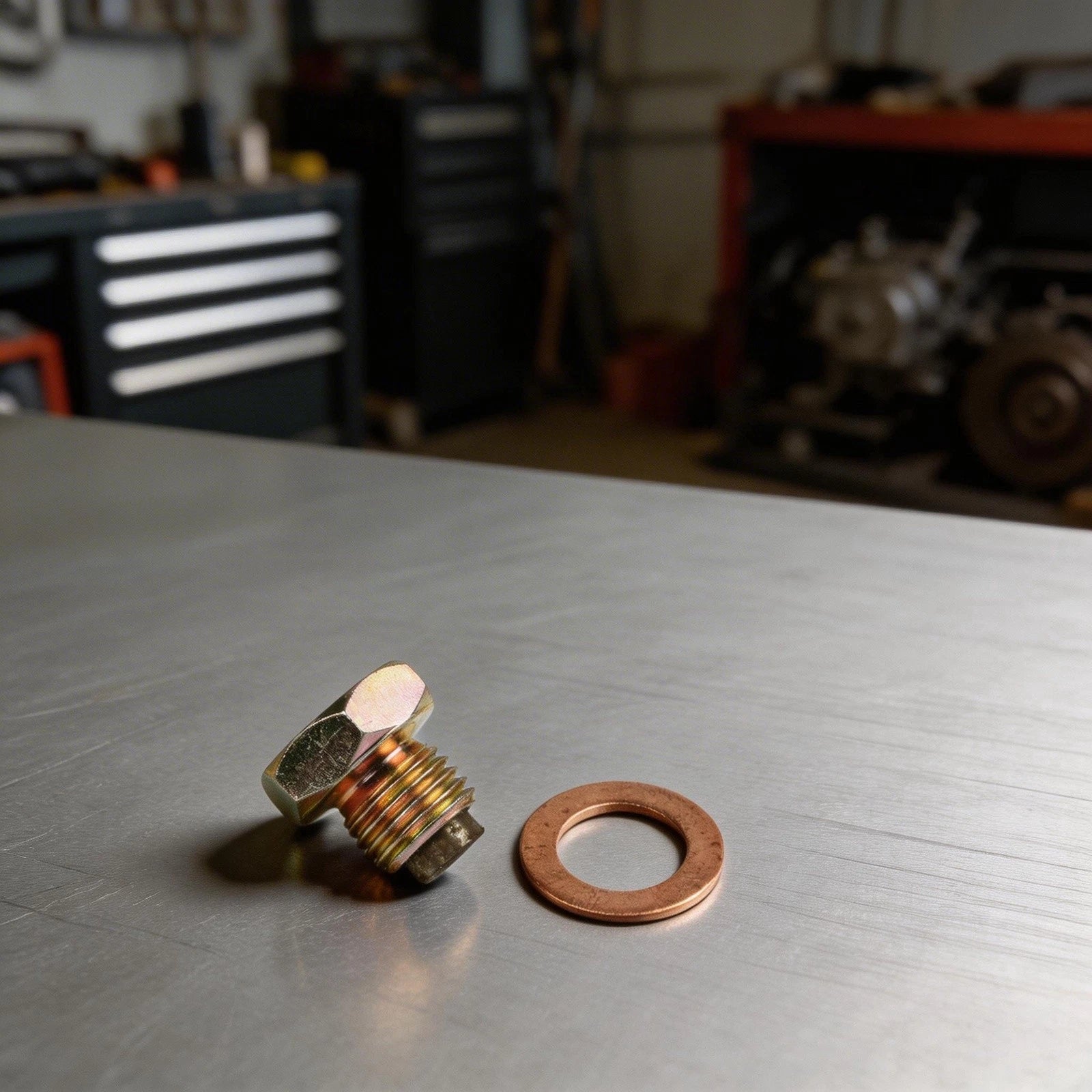 M14 x 1.5mm Magnetic Oil Drain with Washer for BT 1100