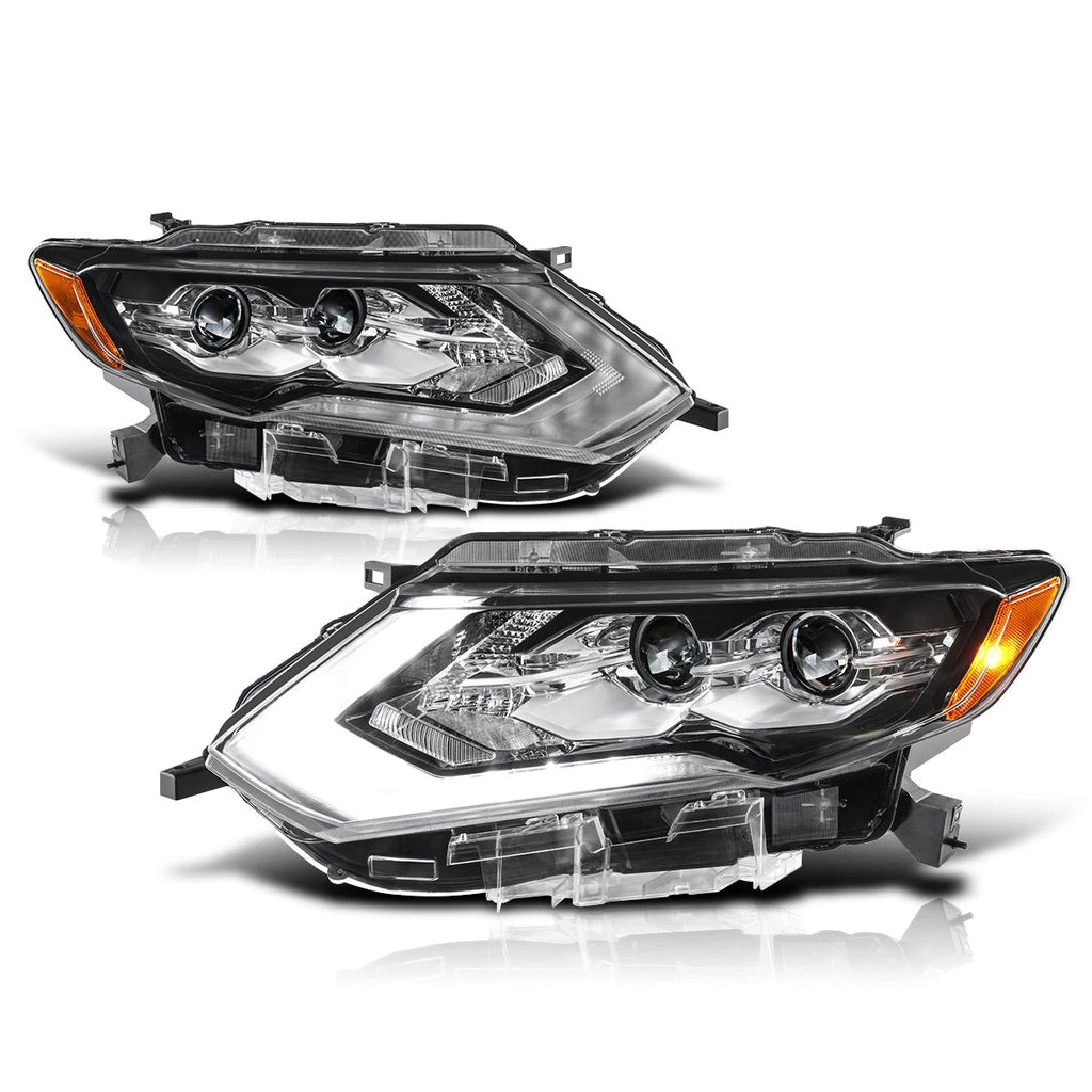 Left Side LED DRL Projector Headlight Lamp for Nissan Rogue (2017–2018)