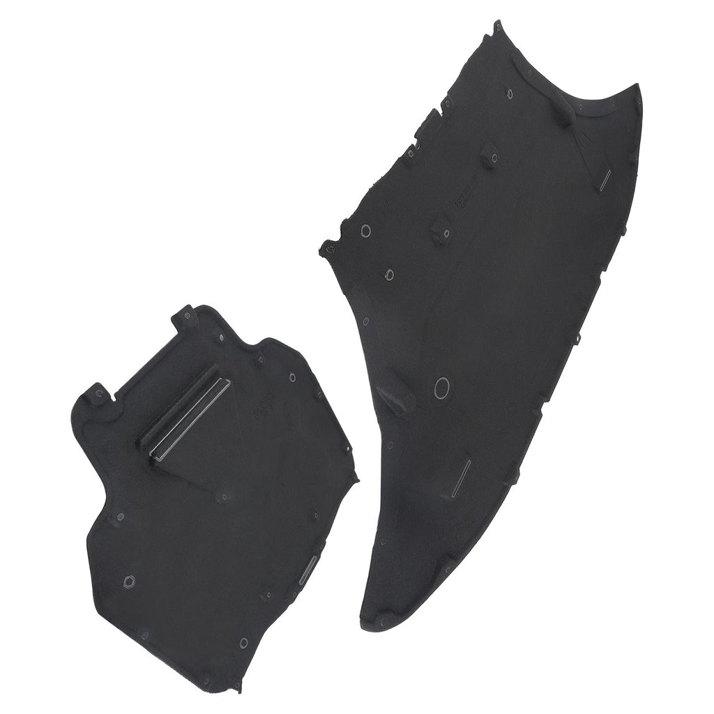 2X Front Engine Splash Shield Baffle Guard for Audi Q7 Q8 (2018-2023)