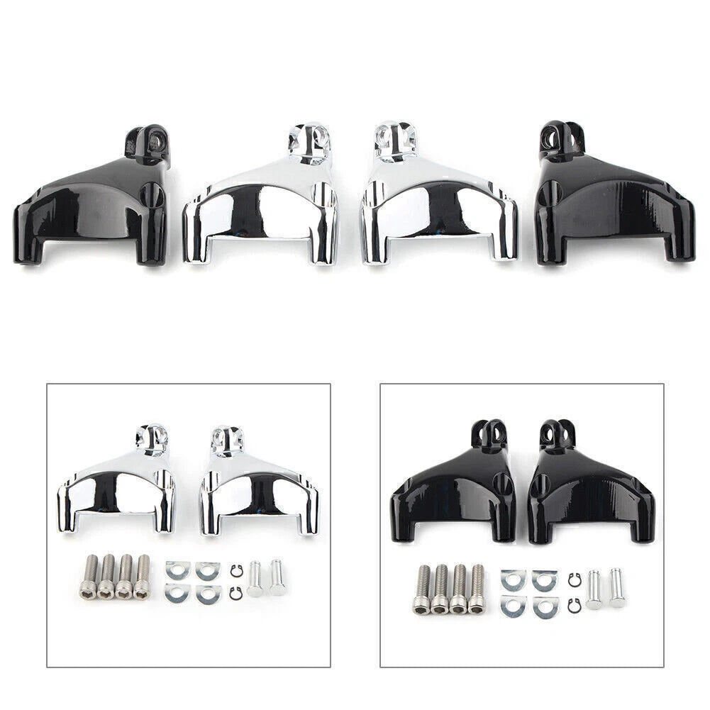 Motor Rear Passenger Footrest Peg Bracket for Harley Sportster XL883 XL1200 (2004–2013)