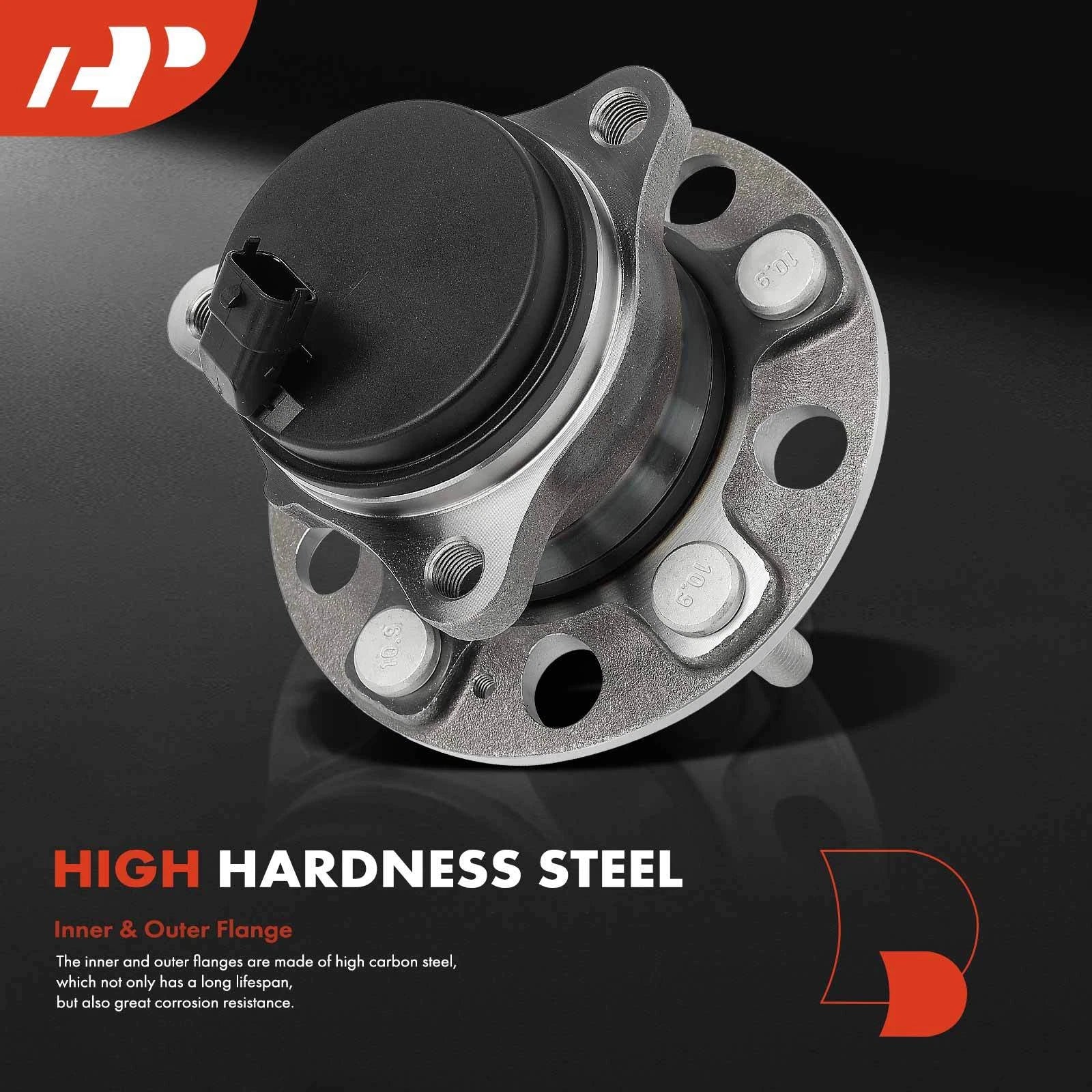Rear Wheel Hub & Bearing Assembly w/ ABS Sensor for Hyundai Sonata (2011–2019)