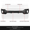 Front Bumper Face Bar for Chevy Silverado 1500 LD (2016–2019) w/ Fog Light Holes