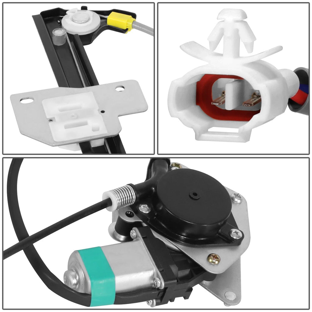 Rear Right Side Window Regulator w/ Motor for Tracker Grand Vitara XL-7 (1999–2006)