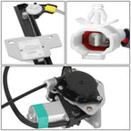 Rear Right Side Window Regulator w/ Motor for Tracker Grand Vitara XL-7 (1999–2006)