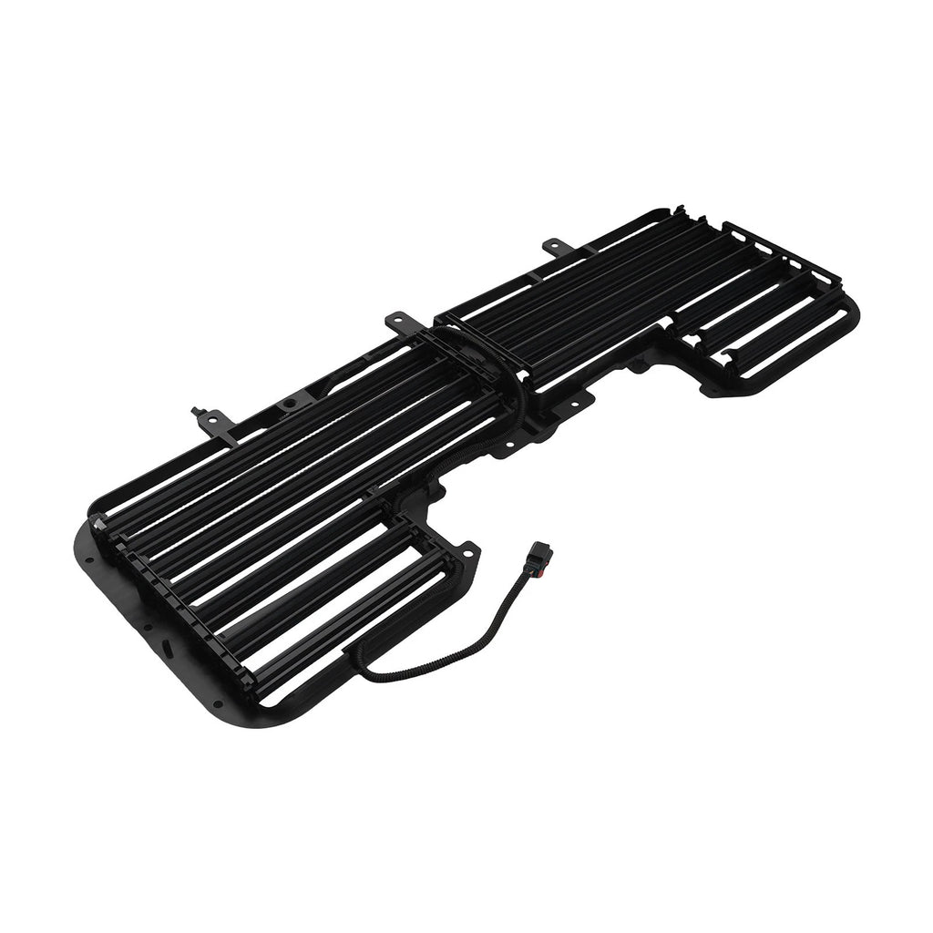 Active Radiator Grill Shutter for Silverado 1500 LS (2017–2018) Black w/ Motor
