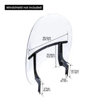 Windshield Bracket Mount Set for Harley Touring Road King (1994–Present)