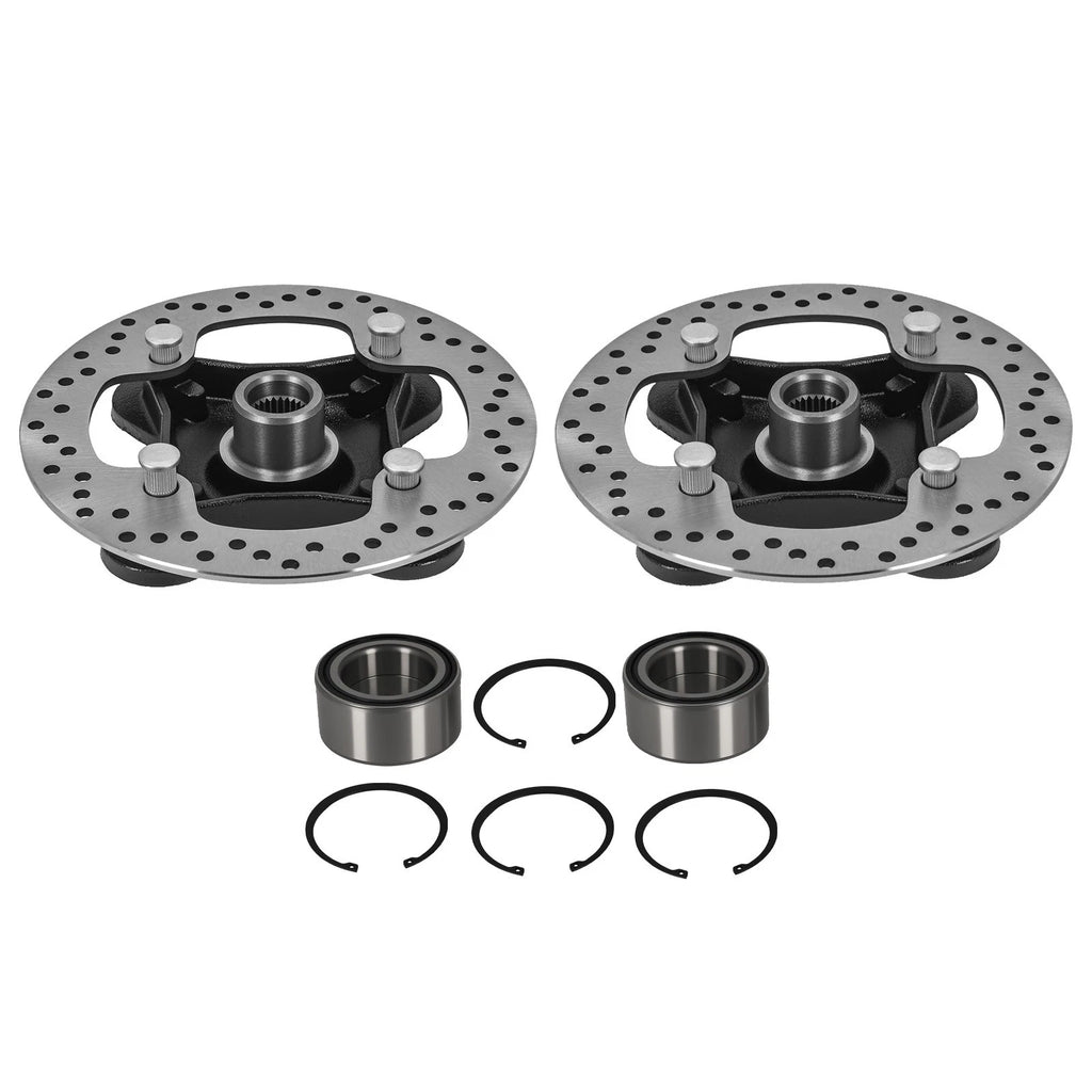 2X Wheel Hub Rotor W/Studs for Polaris RZR XP 1000 (2014–2022)