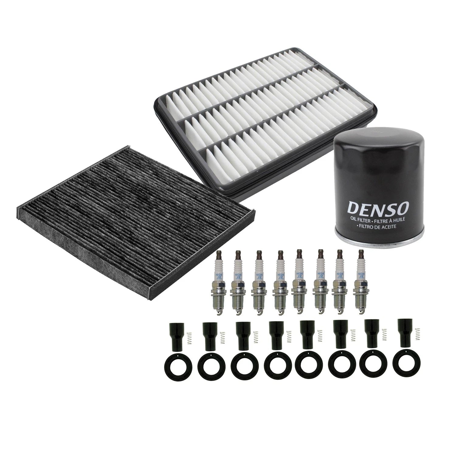 Tune Up Kit with NGK 8 Spark Plugs & Boots for Lexus GX470 (2003–2009)