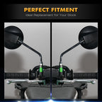 Motorcycle Mirror Extender Riser Bracket for Kawasaki KLR650 (2008–2024)