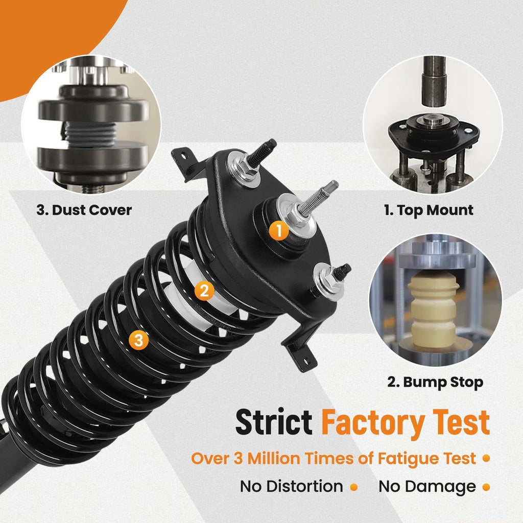 Rear Suspension Strut Springs Assembly for Dodge Stratus (2001–2006) 271311