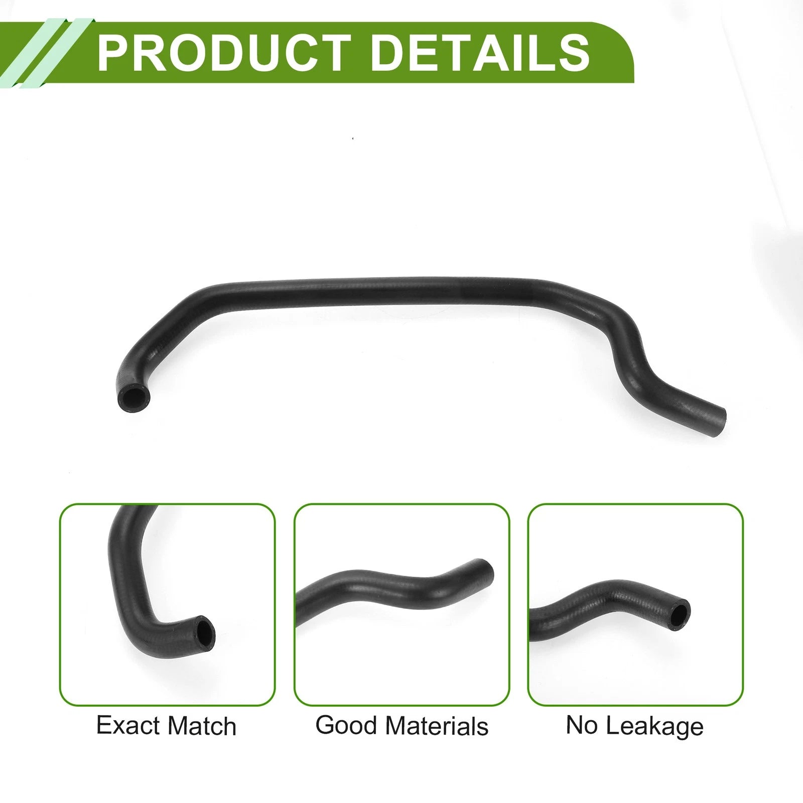 HVAC Heater Hose for Toyota Camry 3.0L (1992–1996) No. 8724533040 Rubber