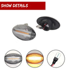 2X Sequential LED Side Marker Signal Lights for Mini Cooper (2002–2008)