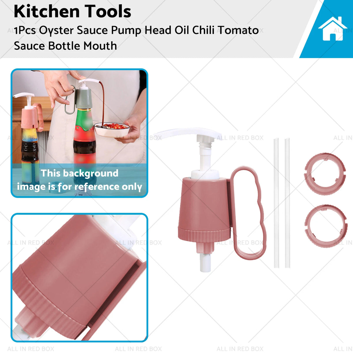 Oyster Sauce Pump Head Dispenser for Sauce Bottles