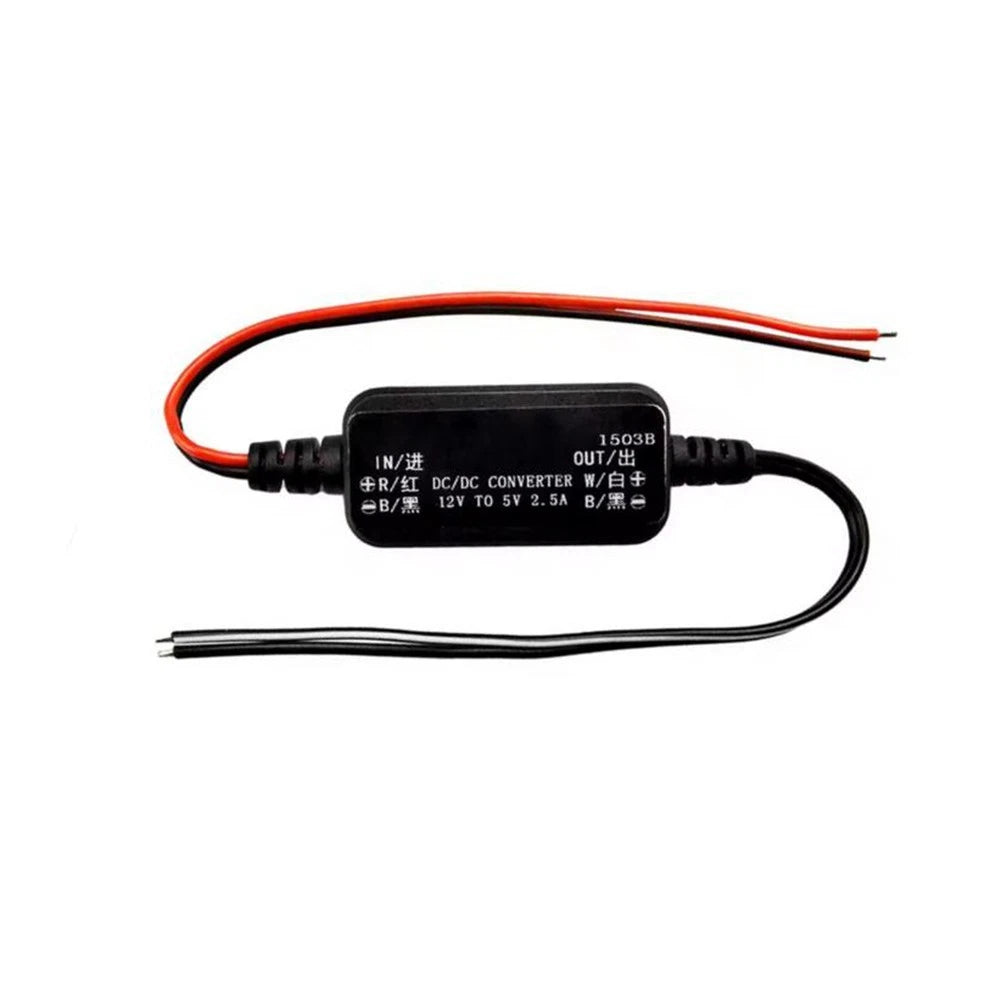 Power Supply Module DC Voltage Reducer 12V to 5V 2.5A Waterproof