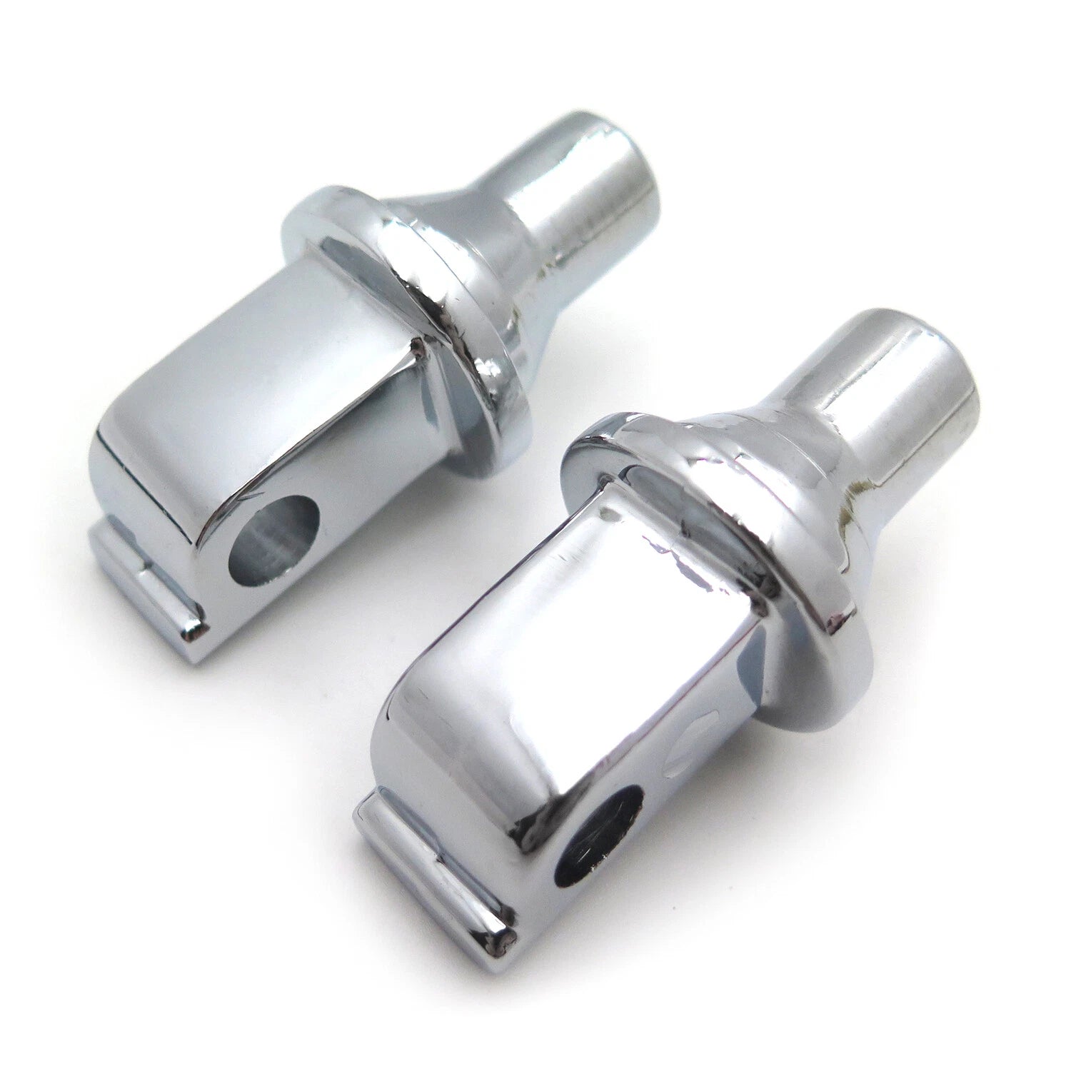 Chrome Foot Pegs Connection Adapter for Victory Hammer Vegas (2004–2017)