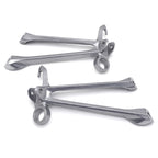 Silver Rear Passenger Foot Pegs Footrest Bracket for Suzuki GSXR GSX-R1000 (2009–2016)