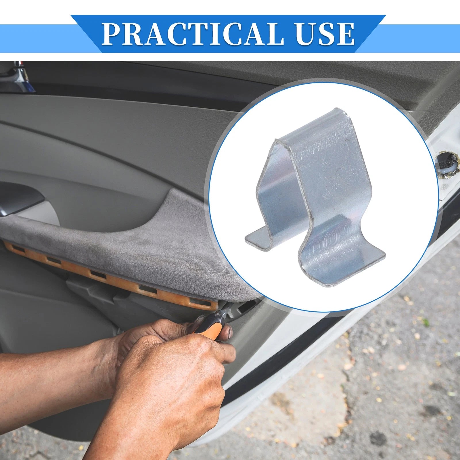 10 Pcs Liftgate Door Panel Trim Retainer Clip for Volkswagen R32 (2008)