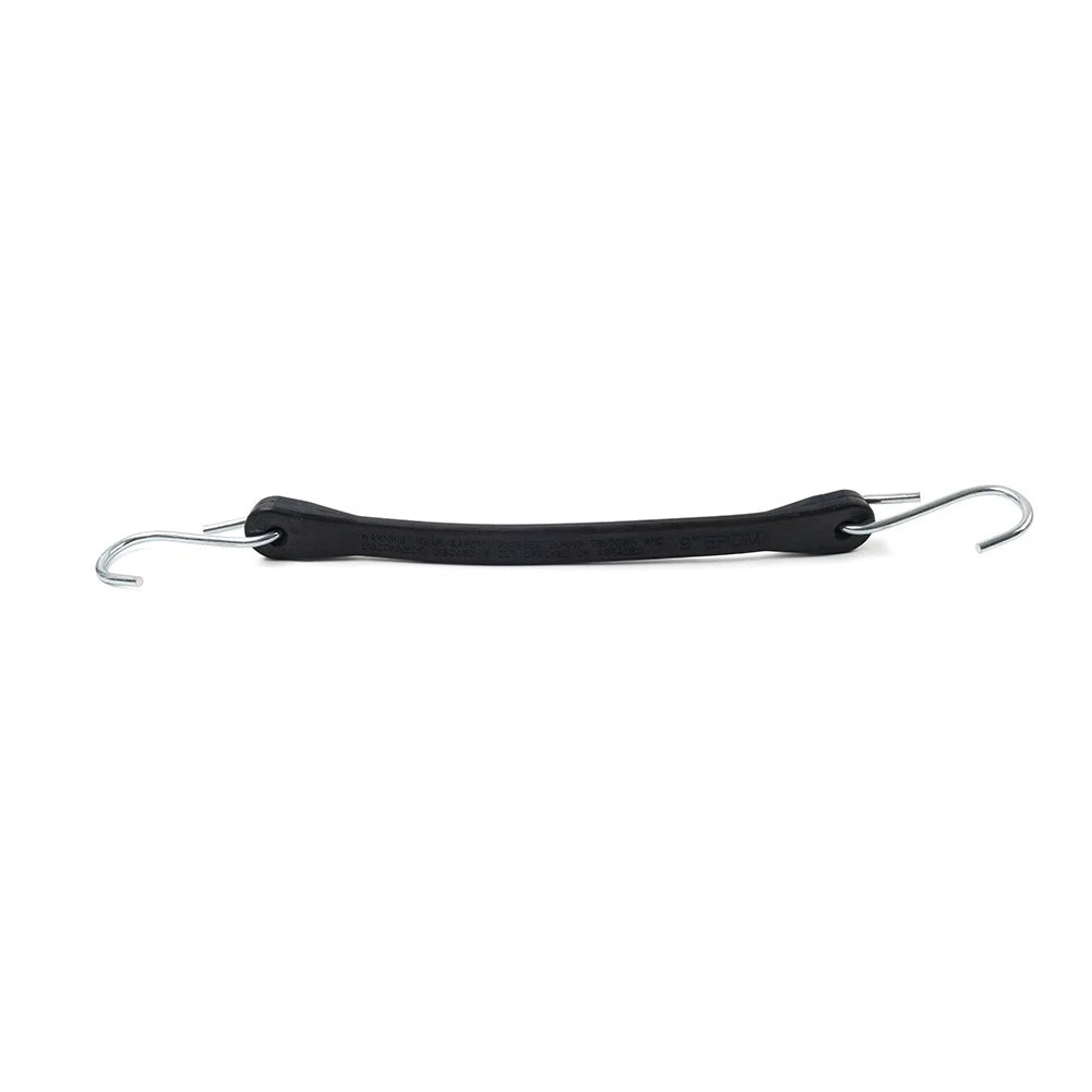 Set of 4 9" Heavy Duty Rubber Tarp Straps Tie Down Bungee Cords with Hooks