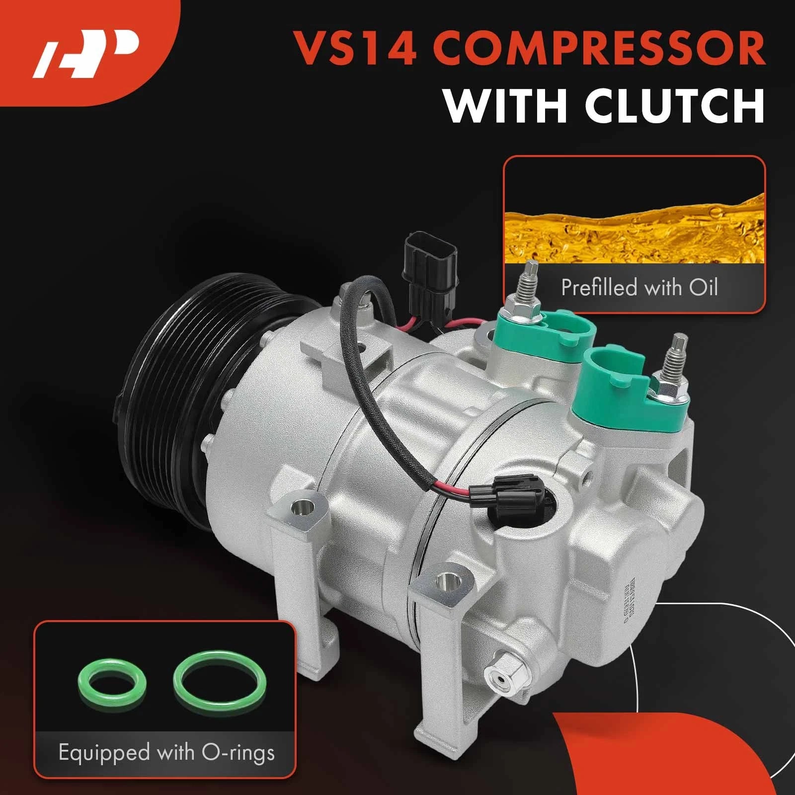 A/C Compressor with Clutch for Kia Cadenza (2020)