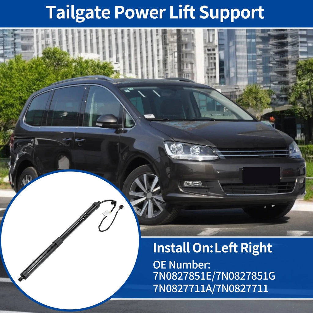 Tailgate Power Lift Support for Volkswagen Sharan (2010–2020) LH/RH No. 7N0827851E