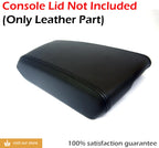 Center Console Armrest Cover for Hyundai Sonata (2015–2019) Black Leather