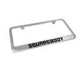 Chrome Engraved License Plate Frame for Chevy Squarebody (1967–1972)