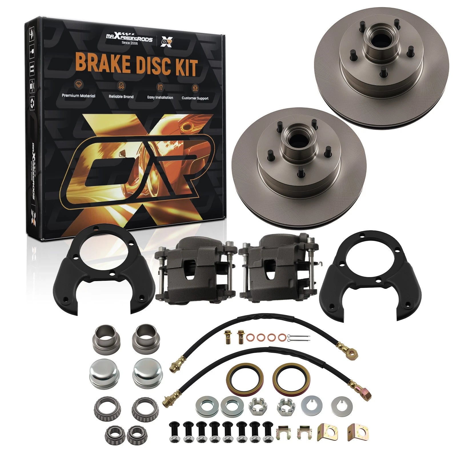 Disc Brake Kit 11" Rotor for Ford Deluxe/Sedan Delivery (1937–1948)