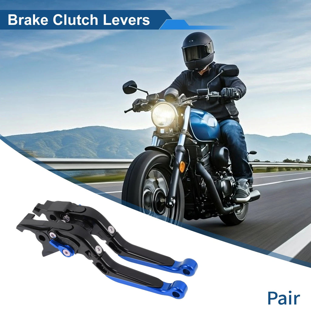 Short Long Brake Clutch Levers for Suzuki Hayabusa GSXR1300 (2008–2020) Black Blue