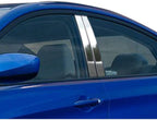 4pc. Luxury FX Stainless Steel Pillar Post Trim for 2012-2017 Hyundai Accent 4DR