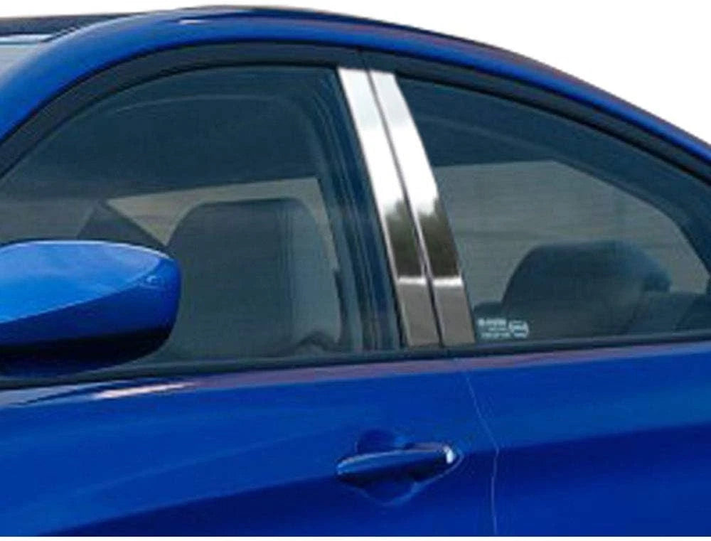 4pc. Luxury FX Stainless Steel Pillar Post Trim for 2012-2017 Hyundai Accent 4DR