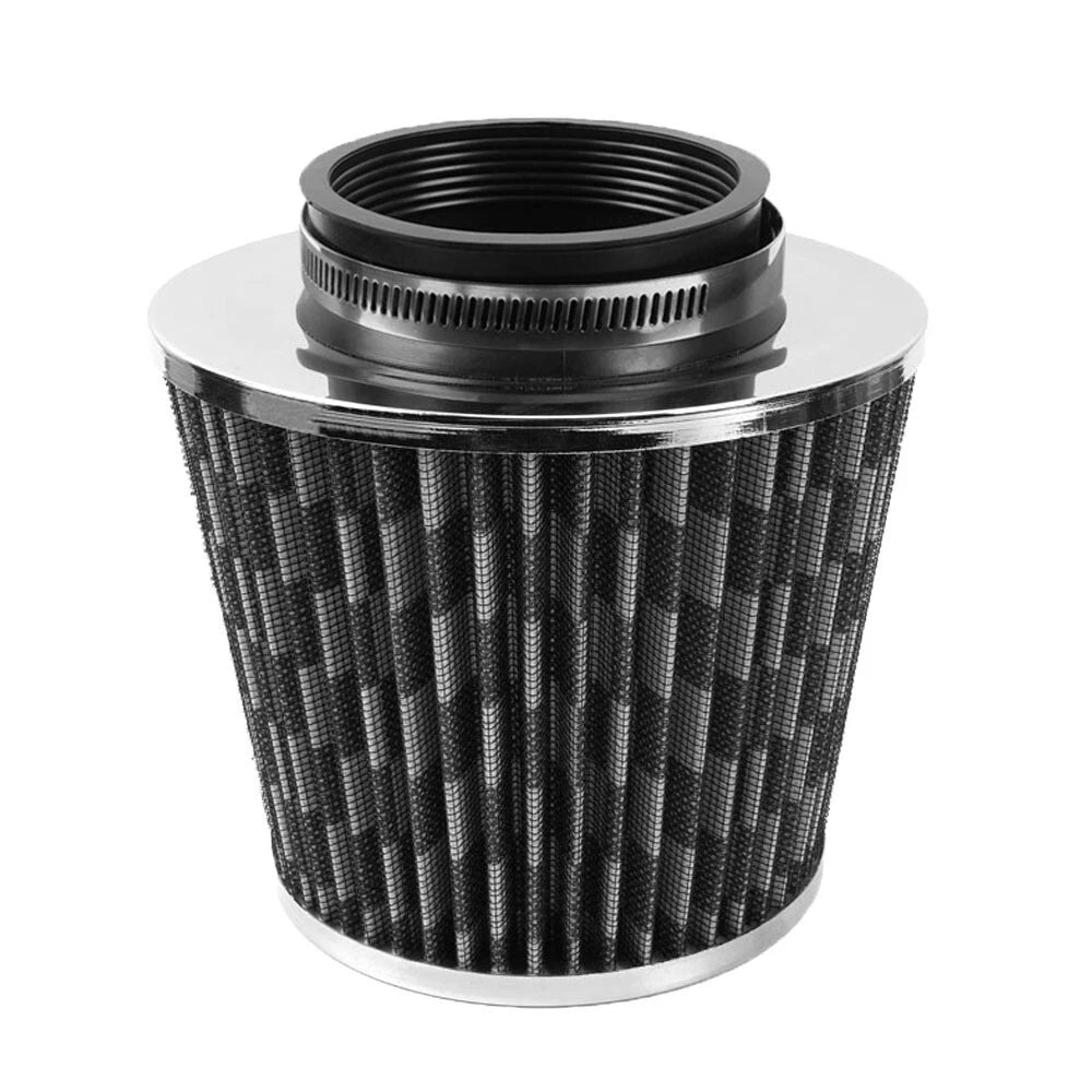 3" High Flow Inlet Cold Air Intake Cone Replacement Dry Air Filter for