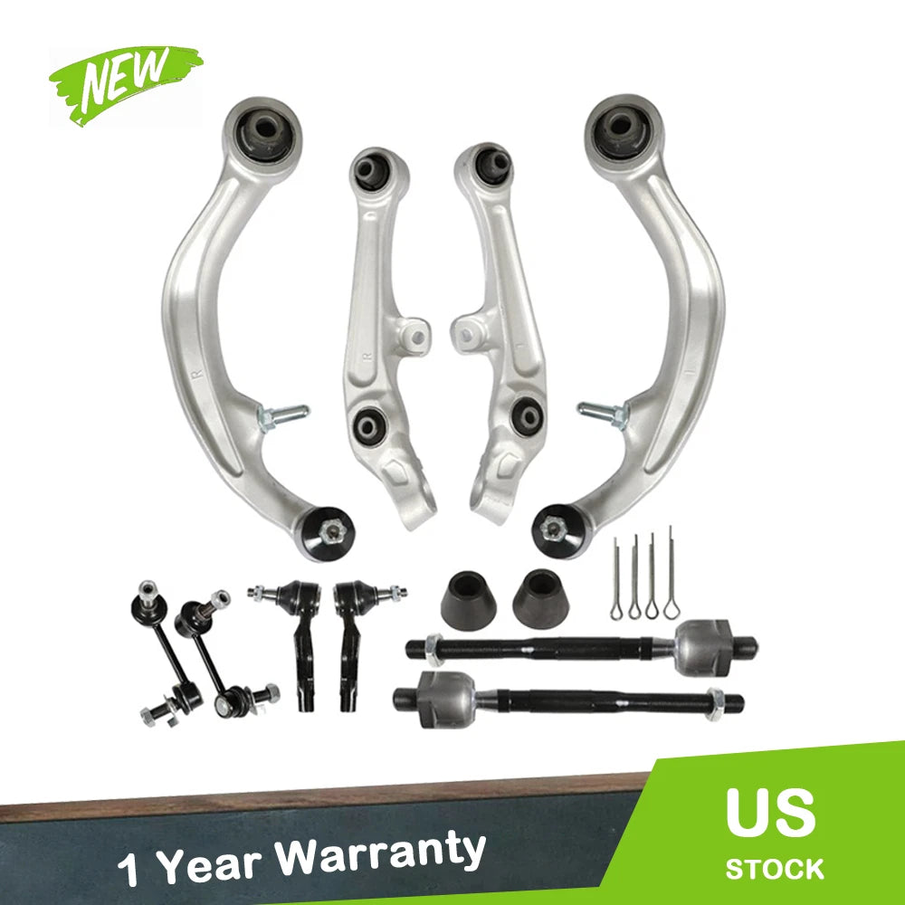 Front Suspension & Steering Kit 10Pcs for Nissan 350Z Infiniti G35 (2003–2008)