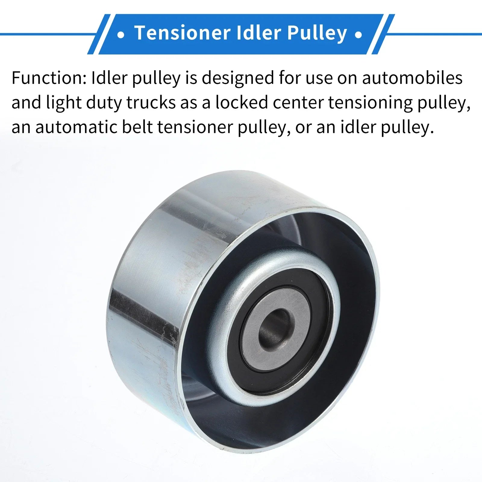 Drive Belt Idler Pulley for Toyota 4Runner (2003-2009) - 1 x Quality Replacement