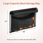 Large Capacity Boat Cup Holder for Boating Trips - Breathable Mesh Design