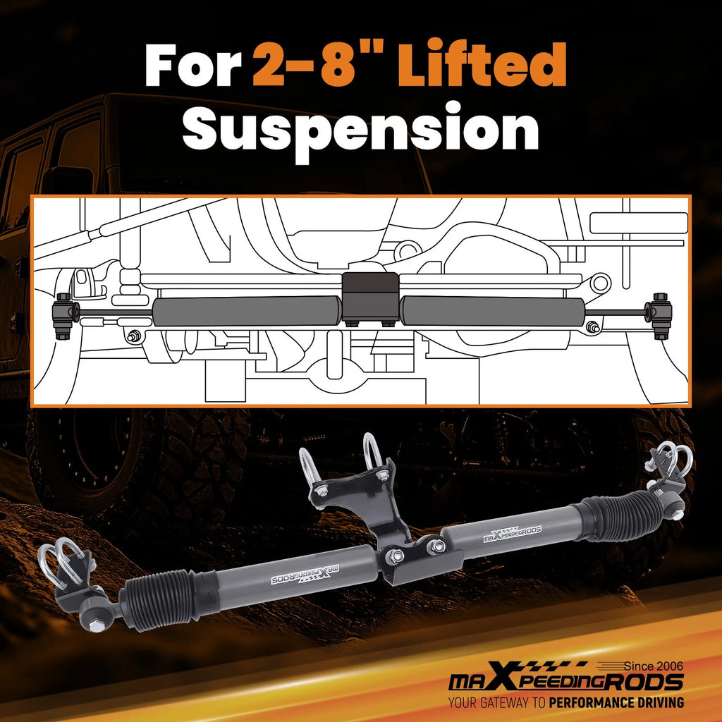 Suspension Steering Stabilizer for Jeep Wrangler JKU (2007–2018)