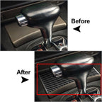 Carbon Fiber Storage Box Panel Cover Trim for Volkswagen Passat B5 (2001–2005)